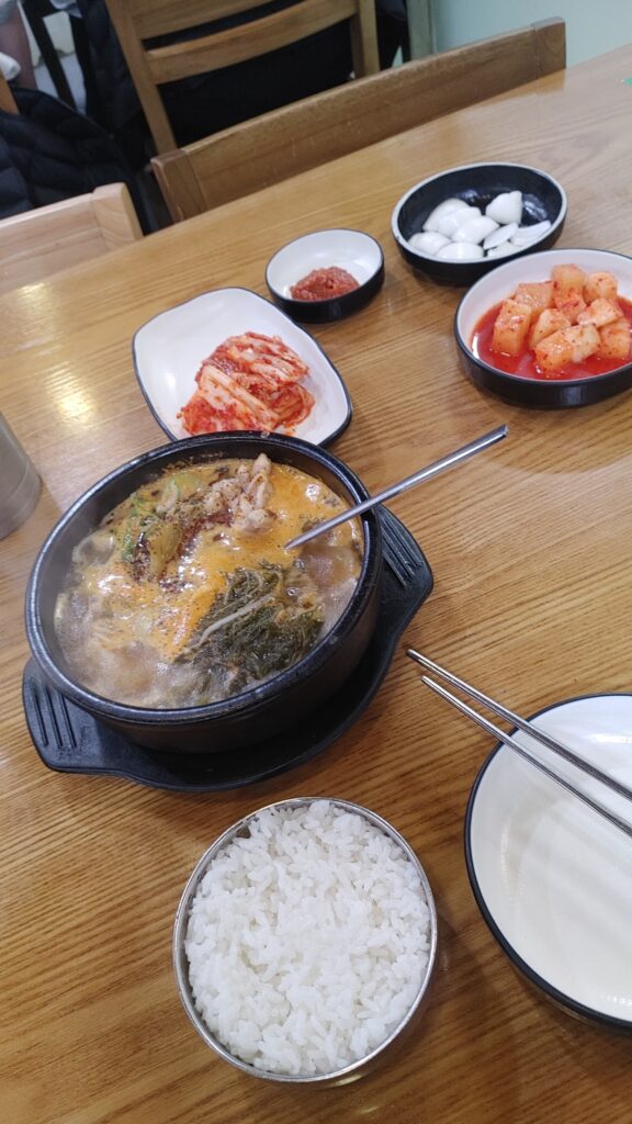 Today Lunuch - Korean dining etiquette table setting